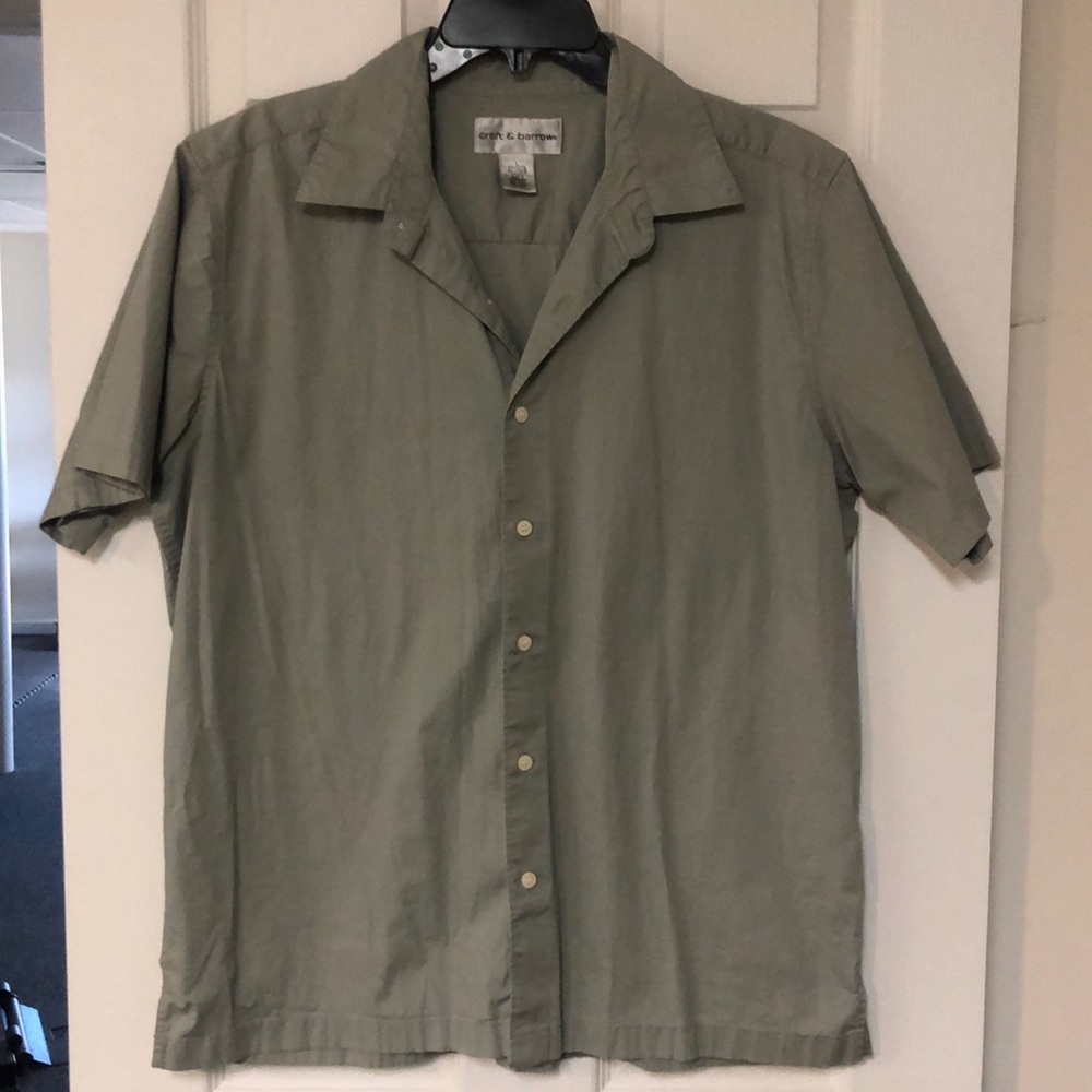 L men’s s/s button down shirt by Croft & Barrow